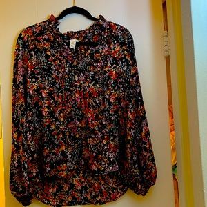 Floral blouse